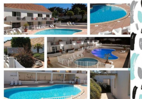 LOGEMENT T2 PMR piscine Privée 400m de la Plage